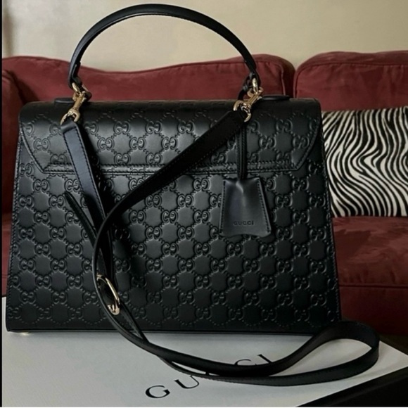 Gucci Guccissima Padlock Top Handle Bag ~ NWT - Picture 11 of 13